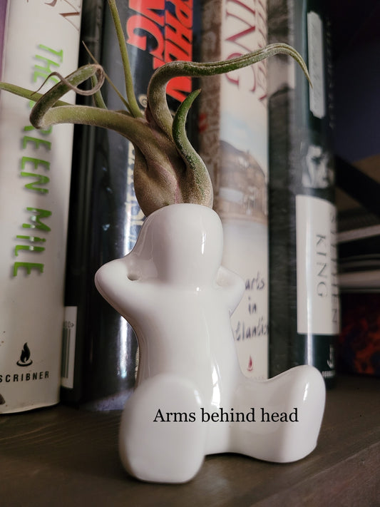 Ceramic People Air Plant Holder