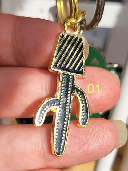 Cactus Keychain