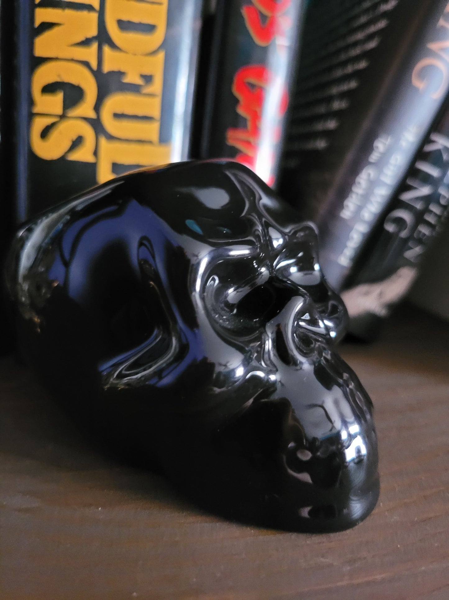 Ceramic Skull Planter