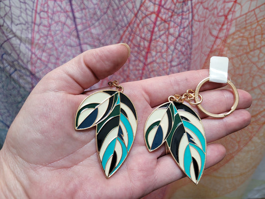 Calathea Tricolor Keychain