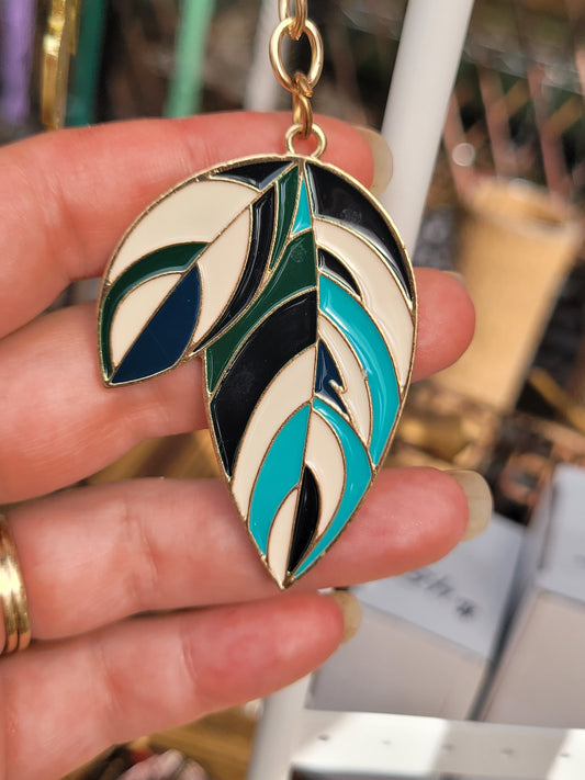 Calathea Tricolor Keychain