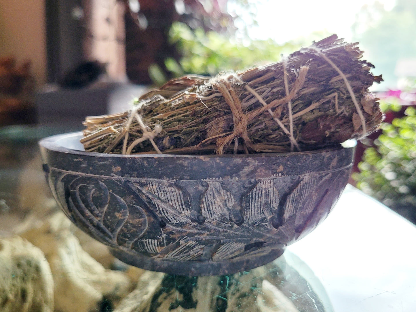 Soapstone Smudge Bowl